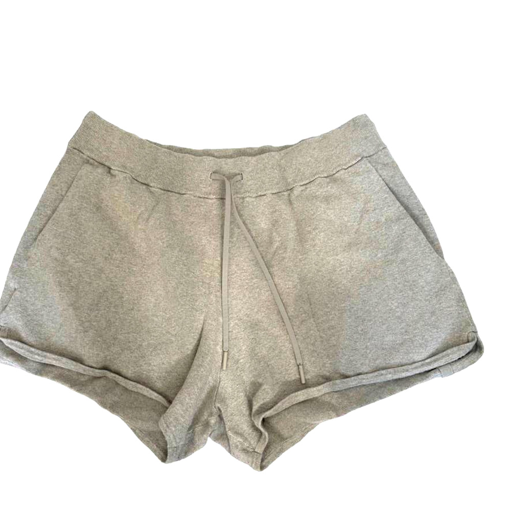 lululemon athletica Light Gray Drawstring Lounge Shorts